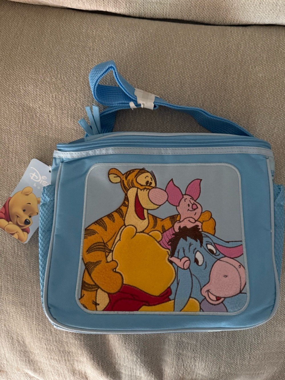 Disney Light Blue Winnie the Pooh Character Bag